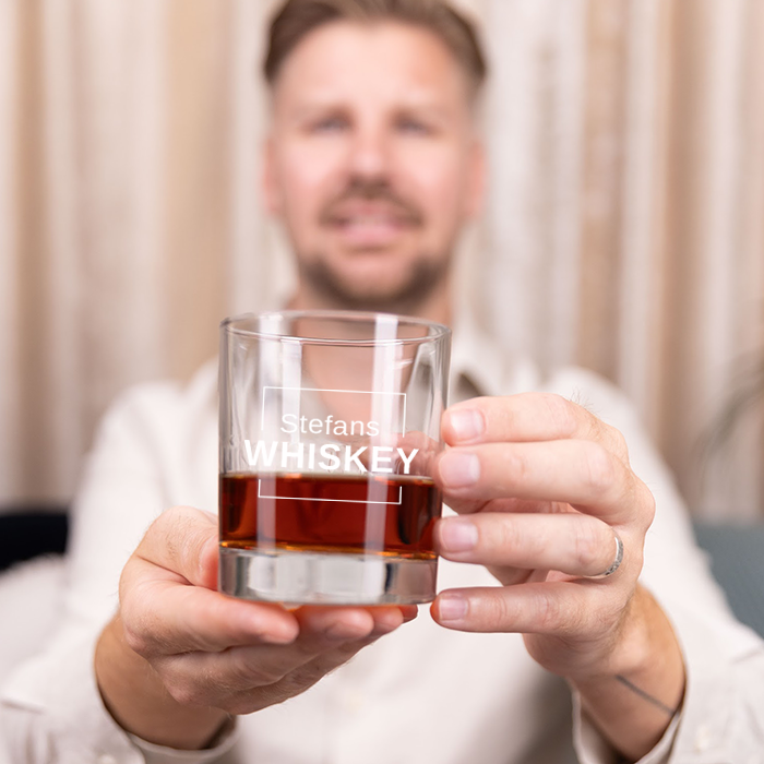 Whiskyglas mit Gravur, eigener Whisky – Bild 2