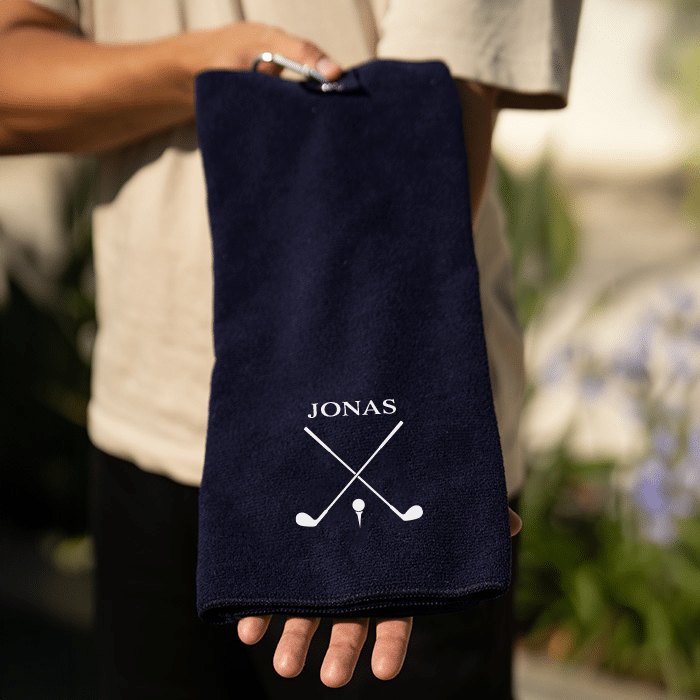 Geschenk für Golfer, Golfhandtuch mit Initialen – Bild 5