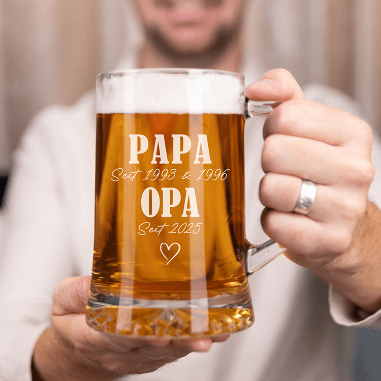 Bierkrug für Papa / Opa