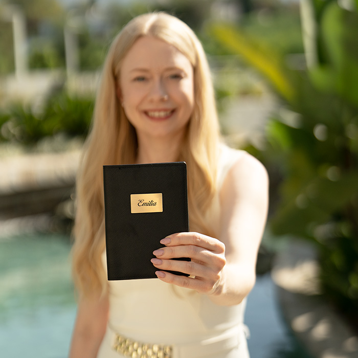 Personalisiertes Reisepassetui – Bild 2