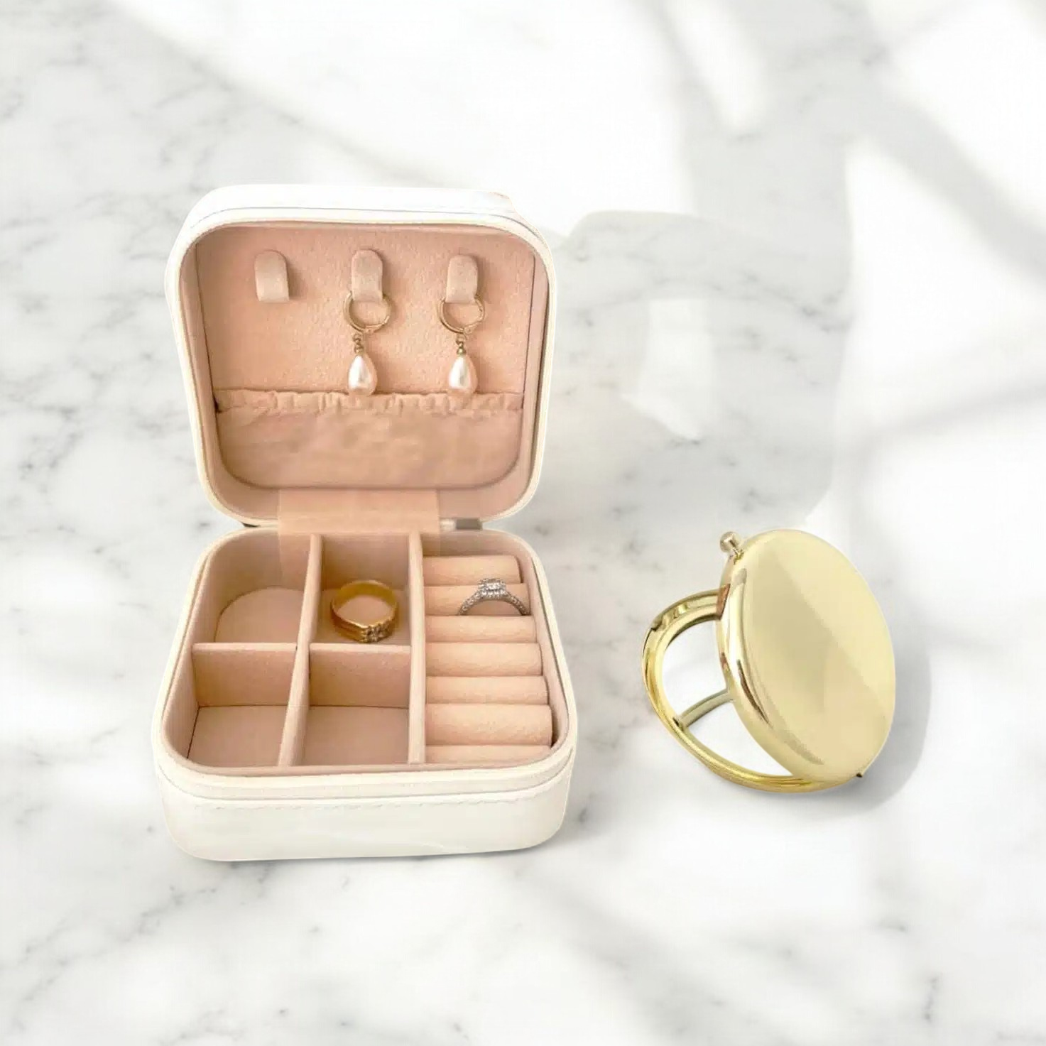 Schmuckkästchen mit Gravur und Spiegel – Bild 3