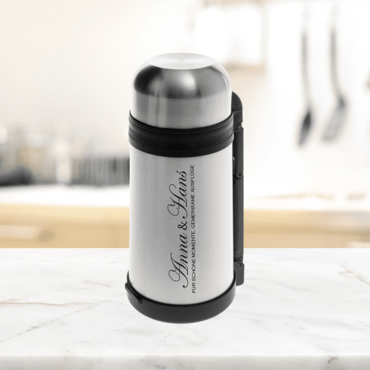 Speisethermos mit Gravur, 1,2 L