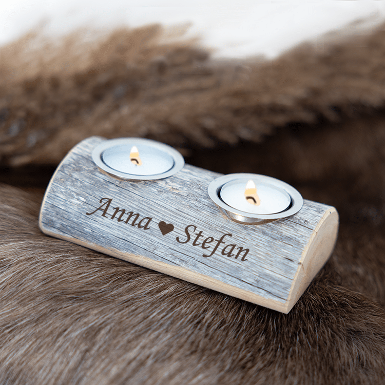 Teelichter mit Gravur