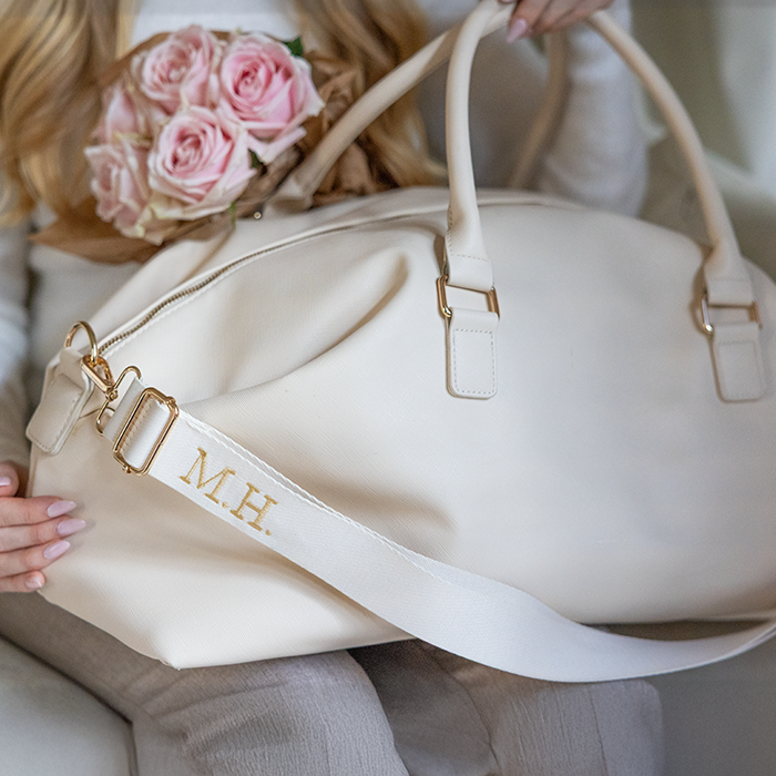 Weekender-Tasche mit Stickerei