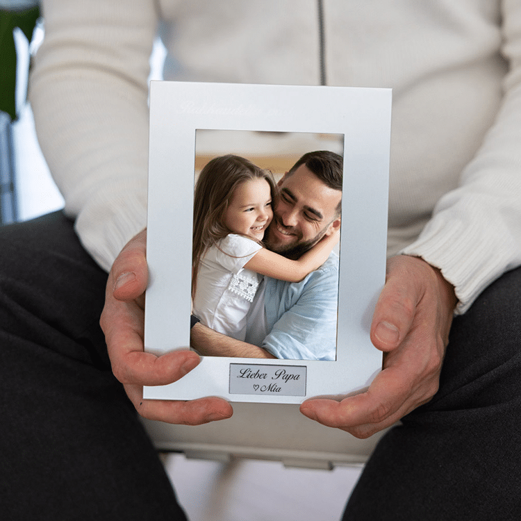 Bilderrahmen mit Gravur