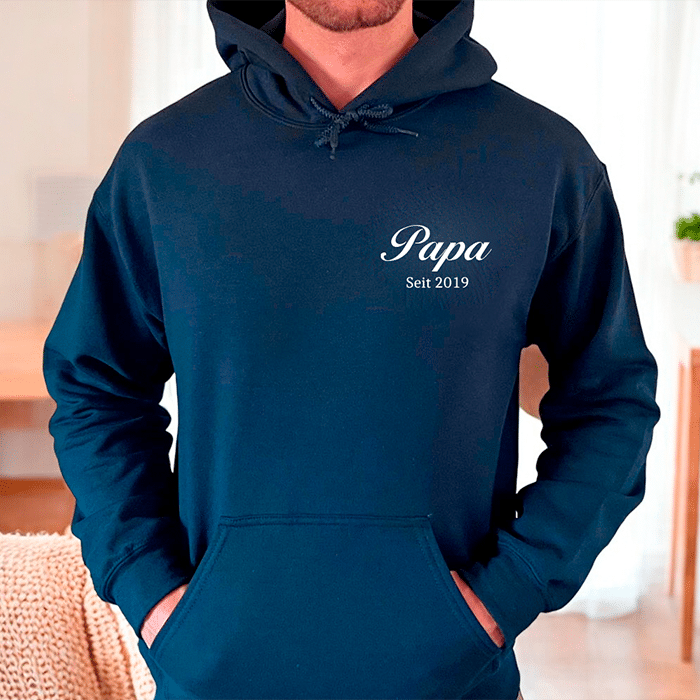 Hoodie mit Stickerei – Bild 2