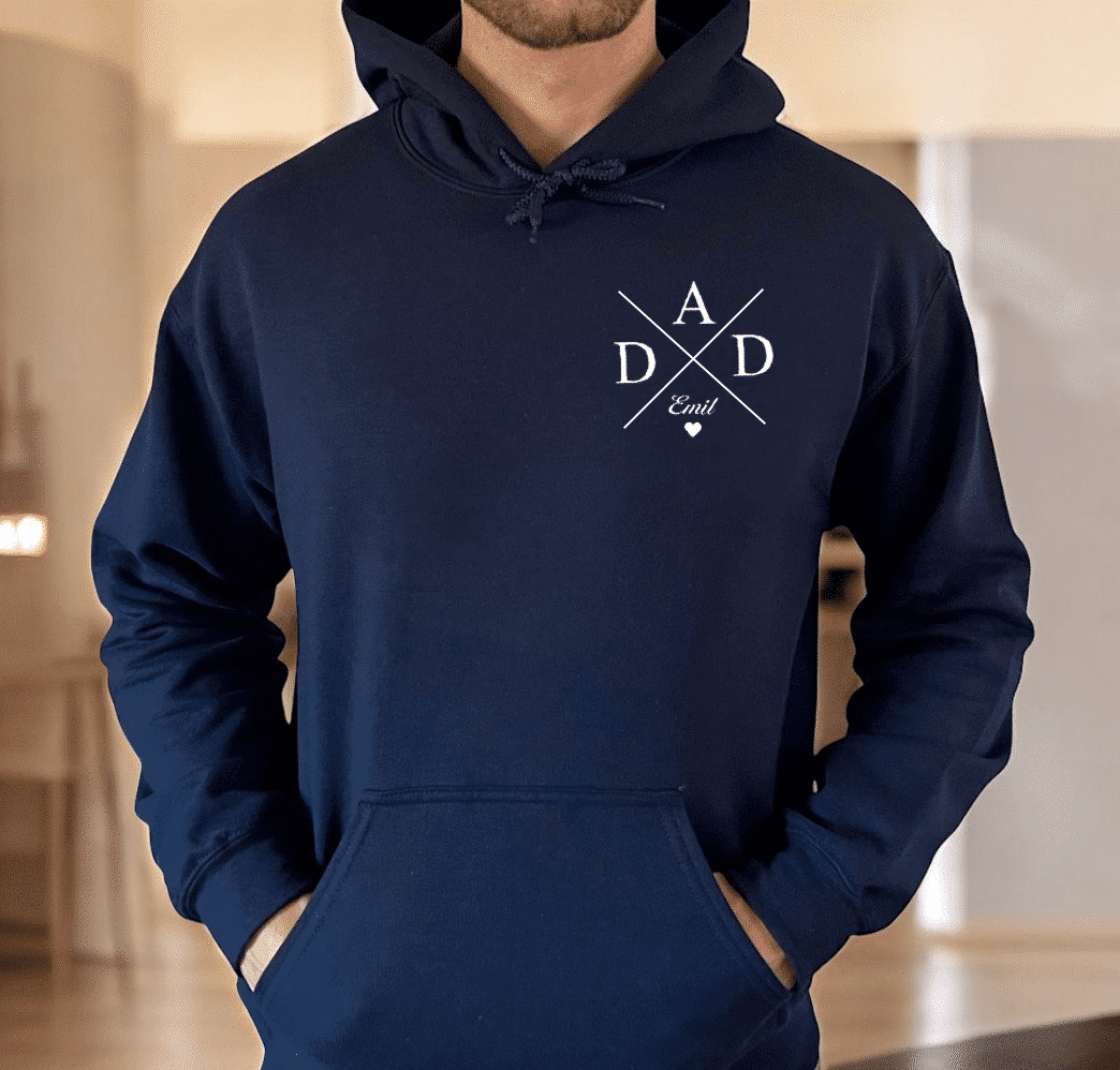 Hoodie mit Stickerei – Bild 2