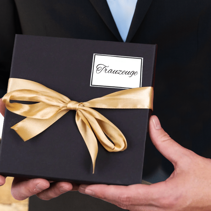 Flachmann mit Gravur, Trauzeuge – Bild 3