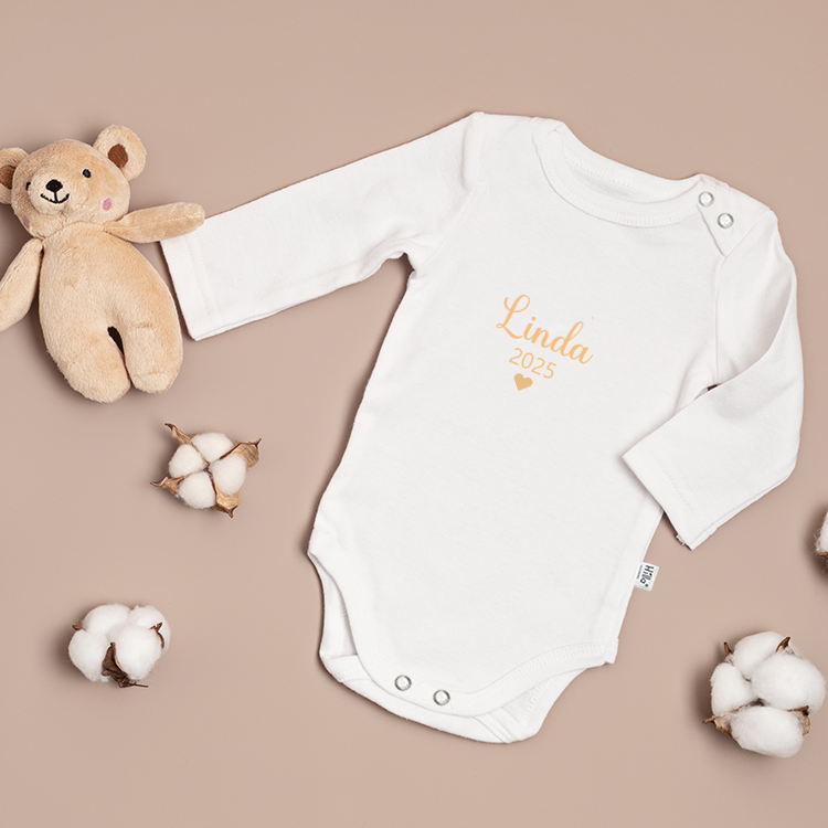 Inländischer Babybody, Größe 68