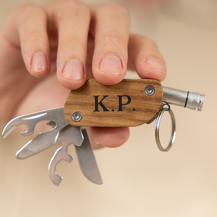 Multifunktionstool Taschenmesser mit Gravur – Bild 2