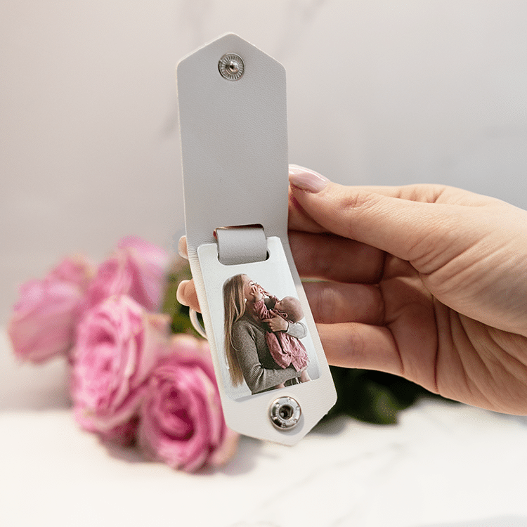 Schlüsselanhänger mit Foto, Geschenk für Mama