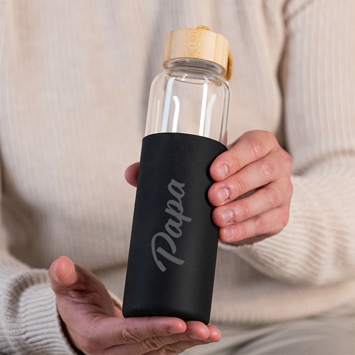 Trinkflasche mit Namen, für Papa