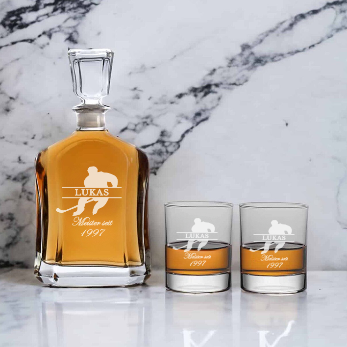 Whisky-Karaffenset, Eishockey