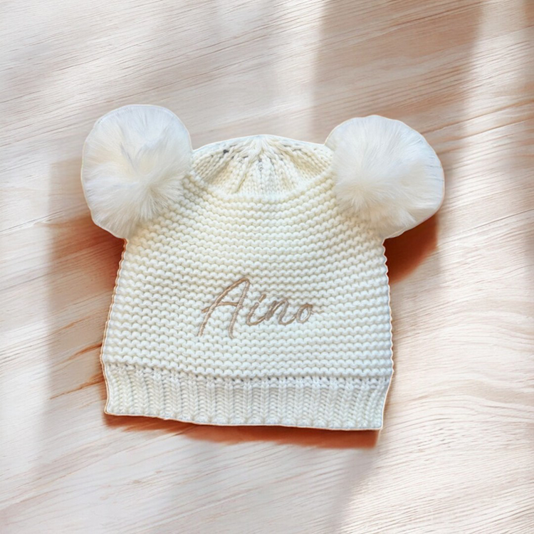 Kindermütze mit Namen