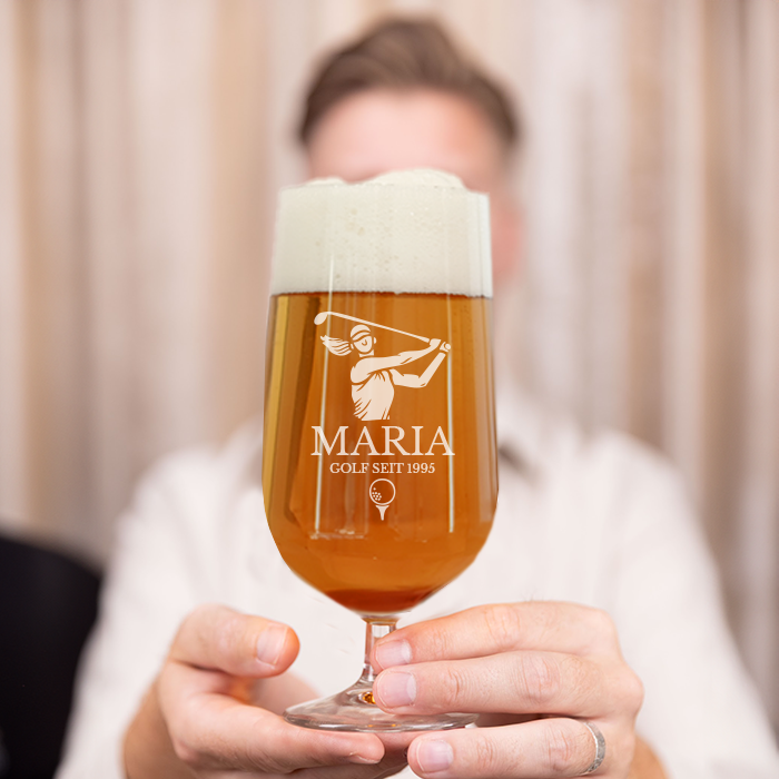 Bierglas, Golf – Bild 2