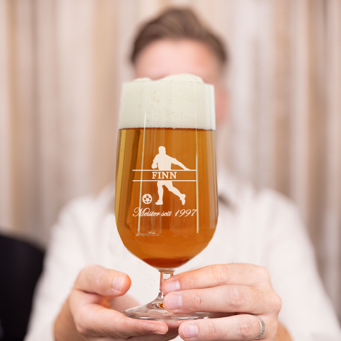 Bierglas, Fußball