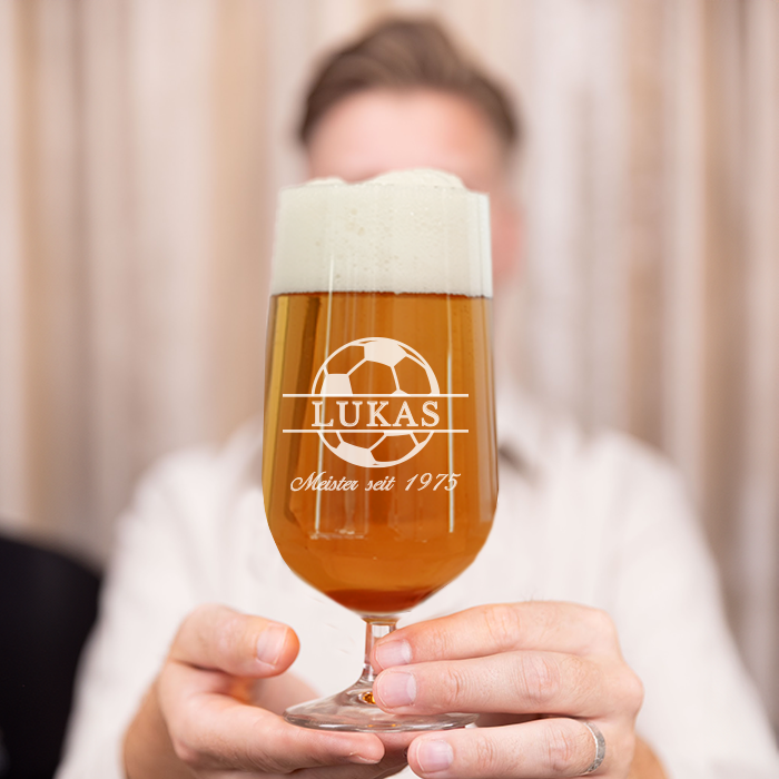 Bierglas, Fußball