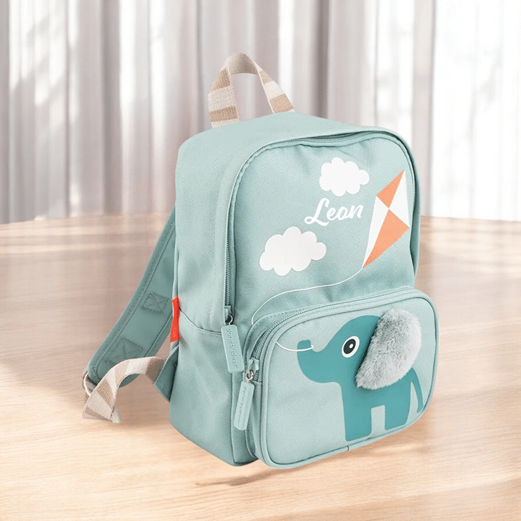 Done by Deer Rucksack mit Namen, Geschenk für Kinder