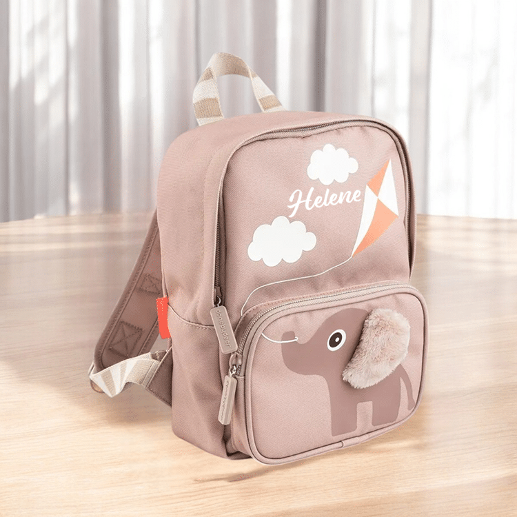 Done by Deer Rucksack mit Namen, Geschenk für Kinder