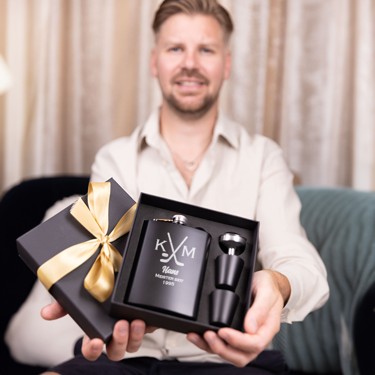 Flachmann-Set, Eishockey – Bild 2