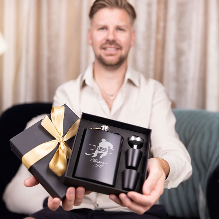 Flachmann-Set, Eishockey – Bild 2