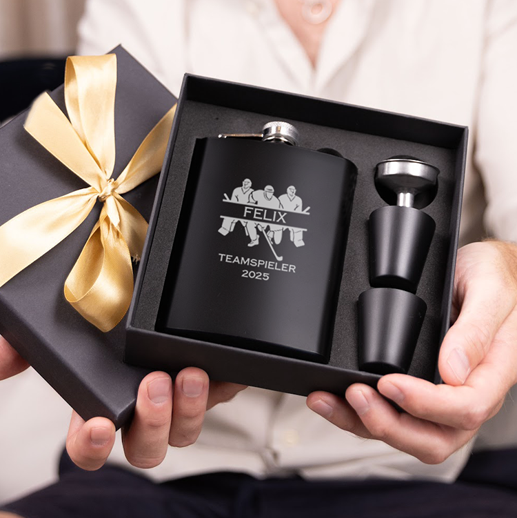 Flachmann-Set, Eishockey